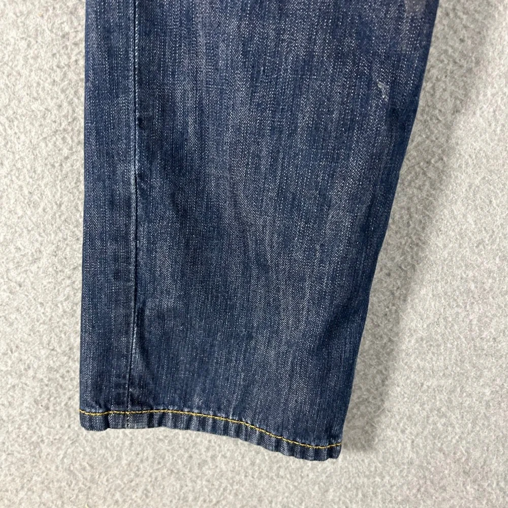 Levi's Jeans 513 Mens 30x27 Dark Wash Denim Slim Straight‎ Casual Classic